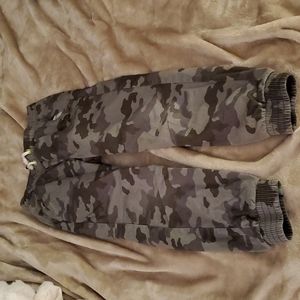 Boys camo joggers